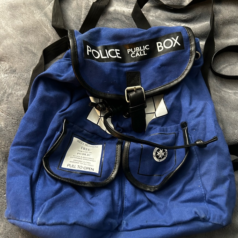 Dr who tardis bag